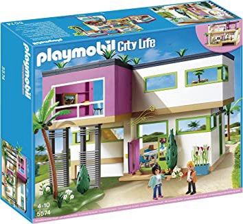 Playmobil 9266 Modern House  5574 luxury mansion Dollhouse