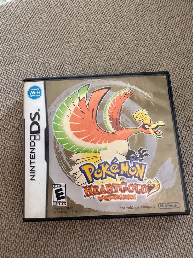 Pokemon HeartGold Version Nintendo DS Video Gaming Video Games Nintendo On Carousell