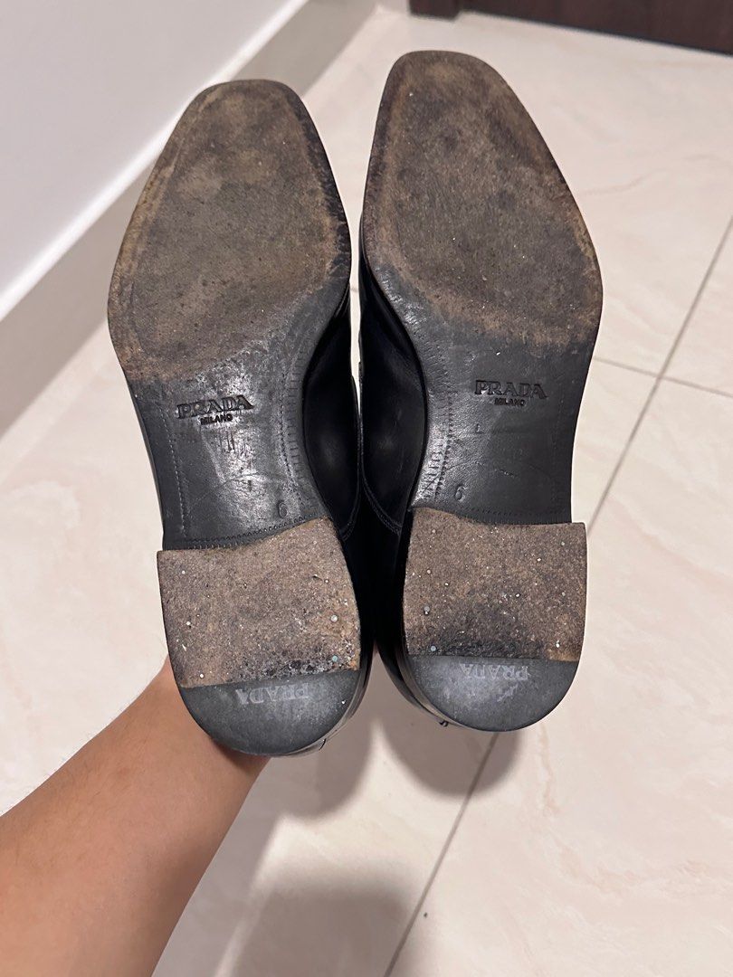 Prada Men's Formal Shoe UK size 6, Men's Fashion, Footwear, Dress Shoes on  Carousell