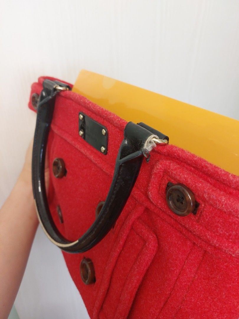 Cheap red clearance purse