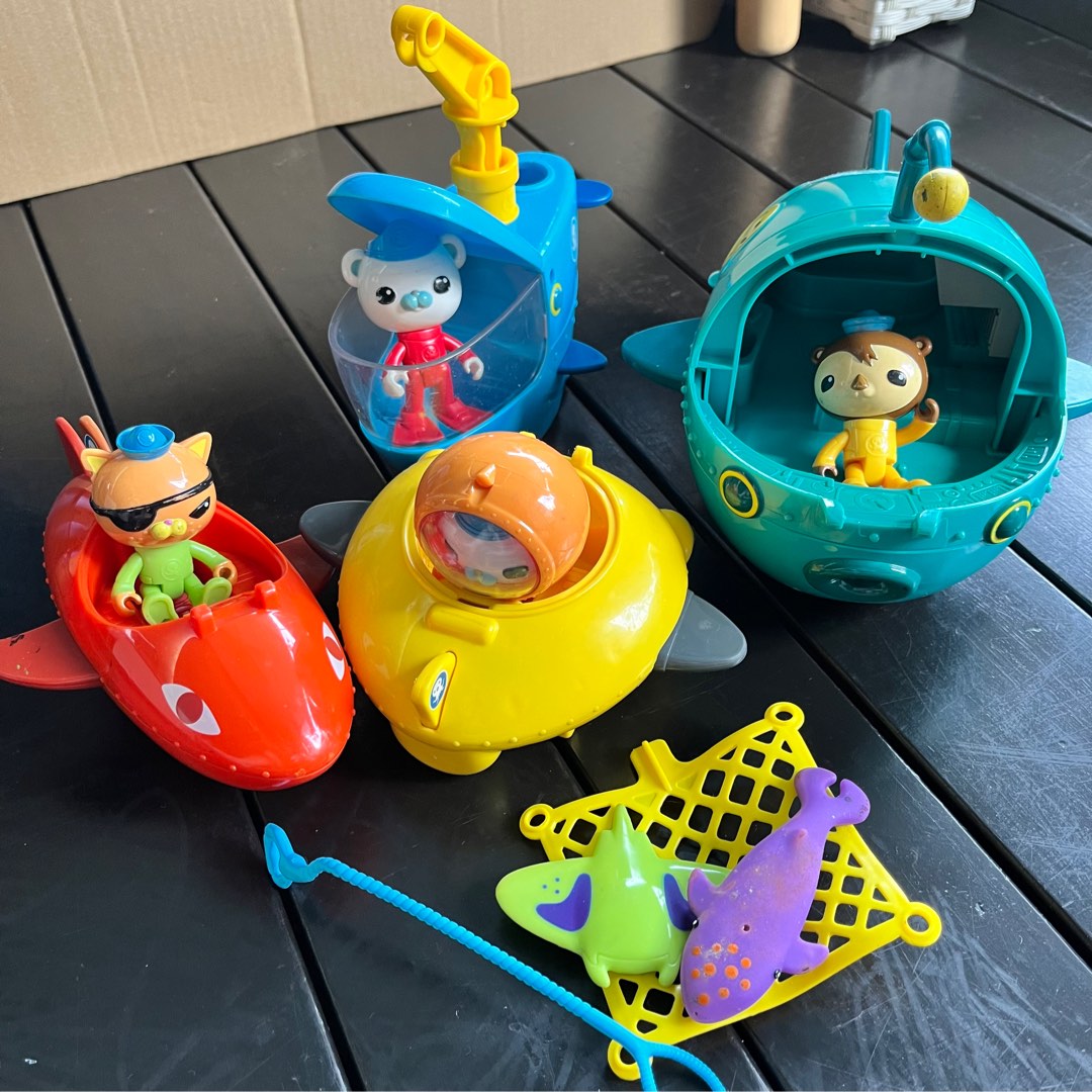 Octonauts top water toys