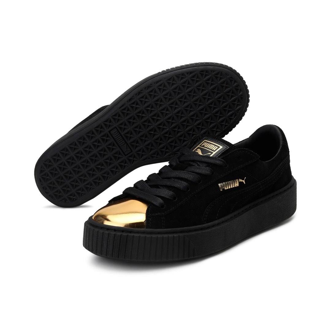 Puma platform gold sale