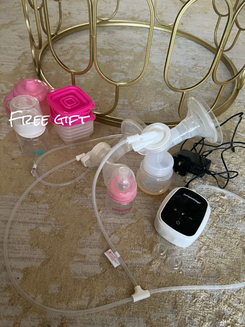 Pump on the go breastmilk pump, Babies & Kids, Nursing & Feeding