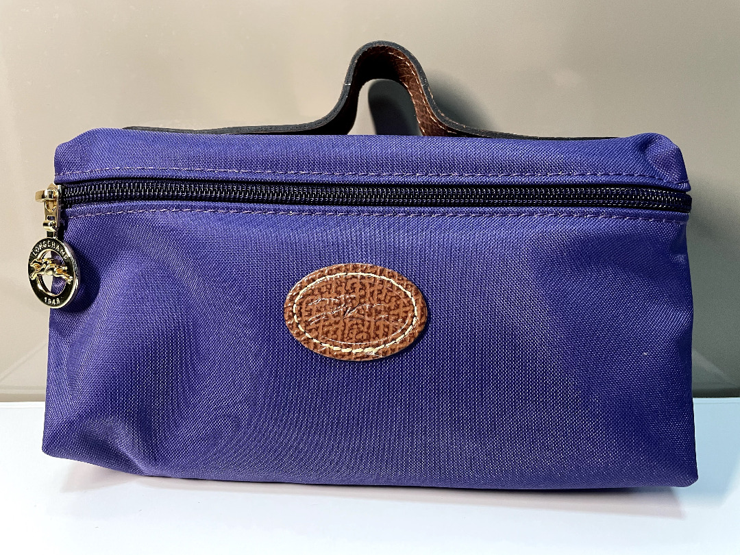 Purple Longchamp Le Pliage Original Pouch Women s Fashion Bags