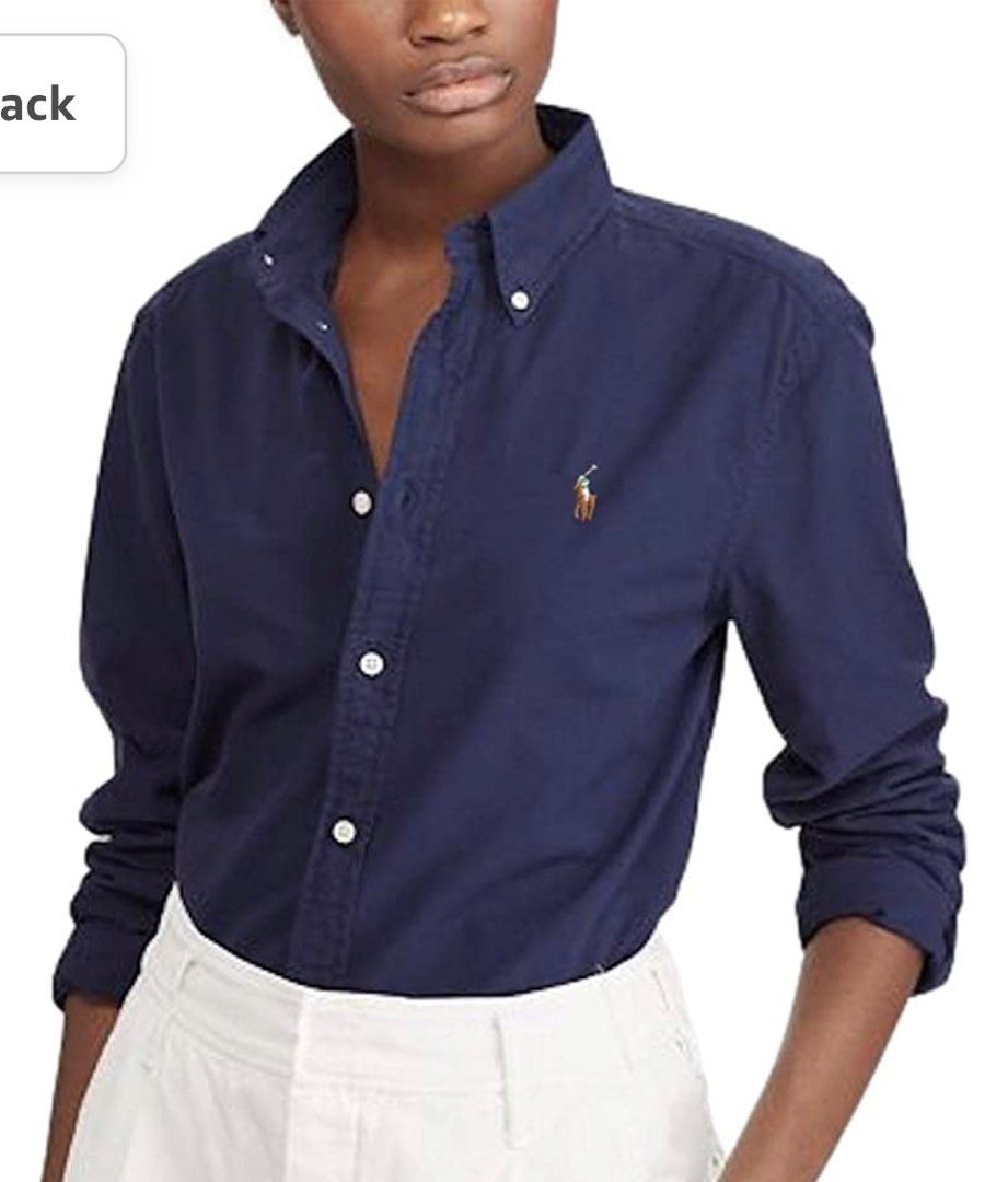 Relaxed fit oxford shirt ralph hotsell lauren