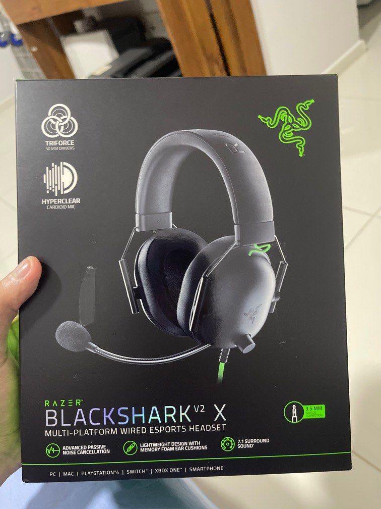 Razer Blackshark V2 X, Audio, Headphones & Headsets on Carousell