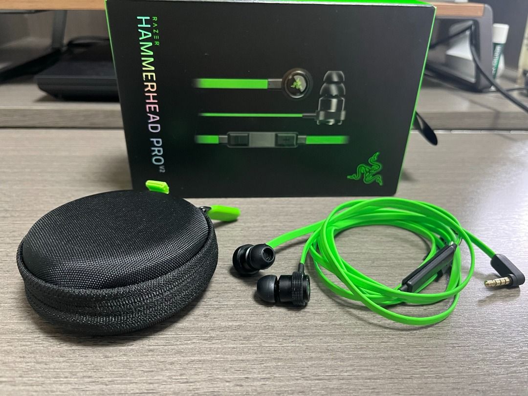 Razer Hammerhead Pro V2, 音響器材, 耳機 - Carousell