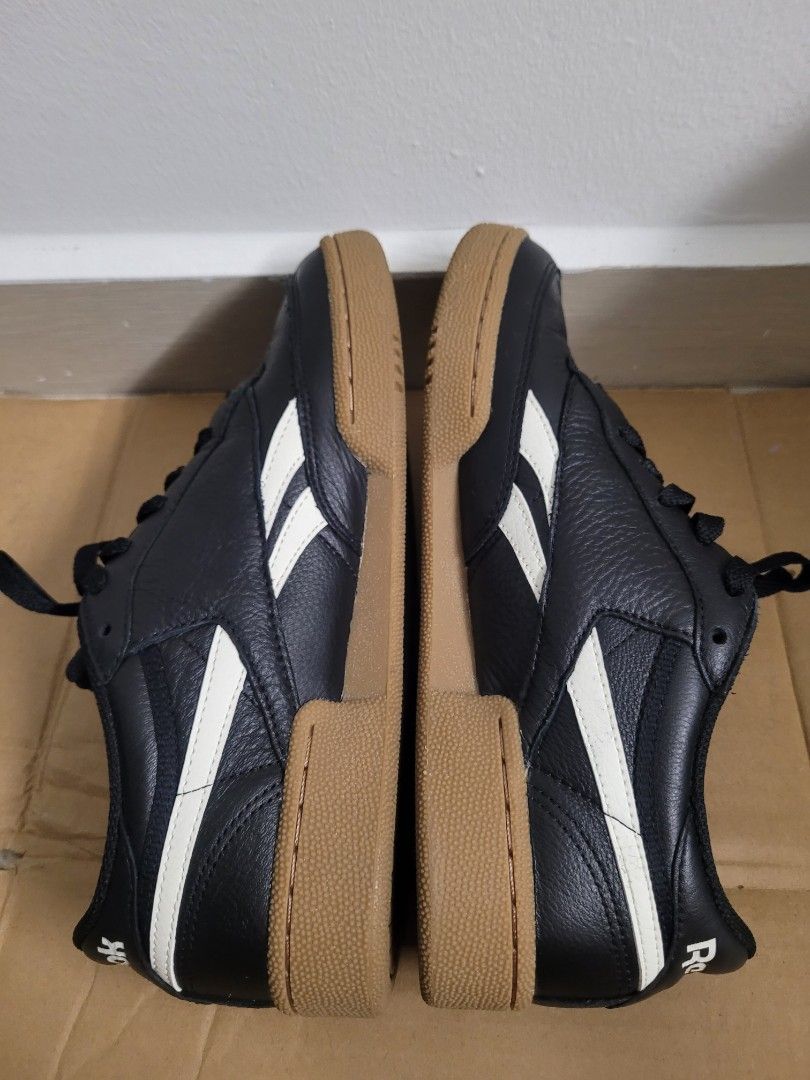 Reebok club c black gum outlet
