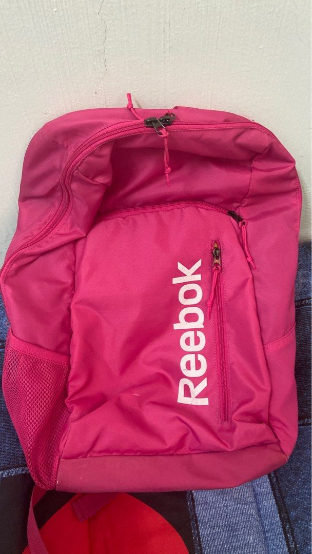 Reebok pink sale bag