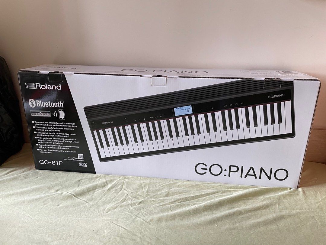 超可爱の Roland ローランド電子ピアノ GO:PIANO GO-61P unki.fi