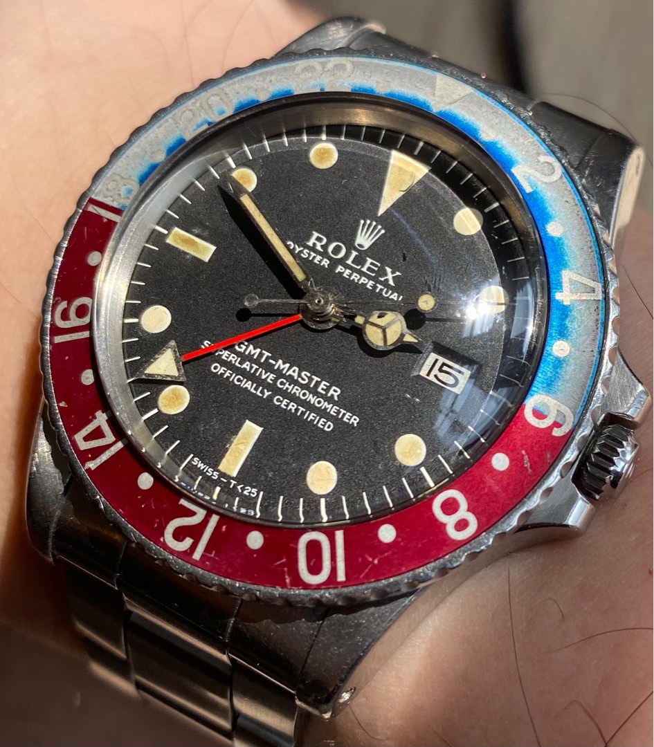 Rolex Gmt Master 1675 mk 1 Long E Luxury Watches on Carousell