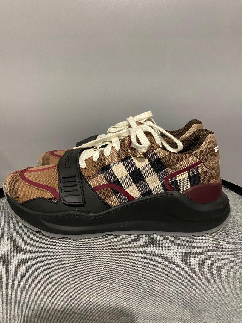 Burberry regis top chunky sneakers