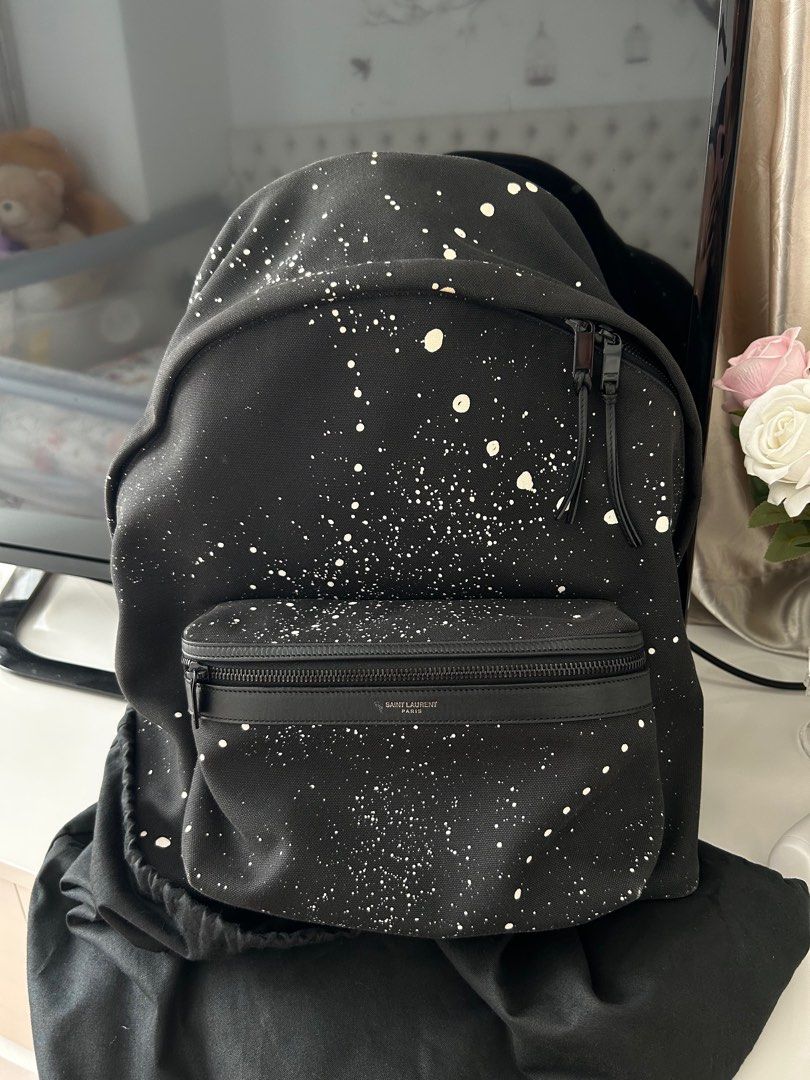 Ysl online glitter backpack