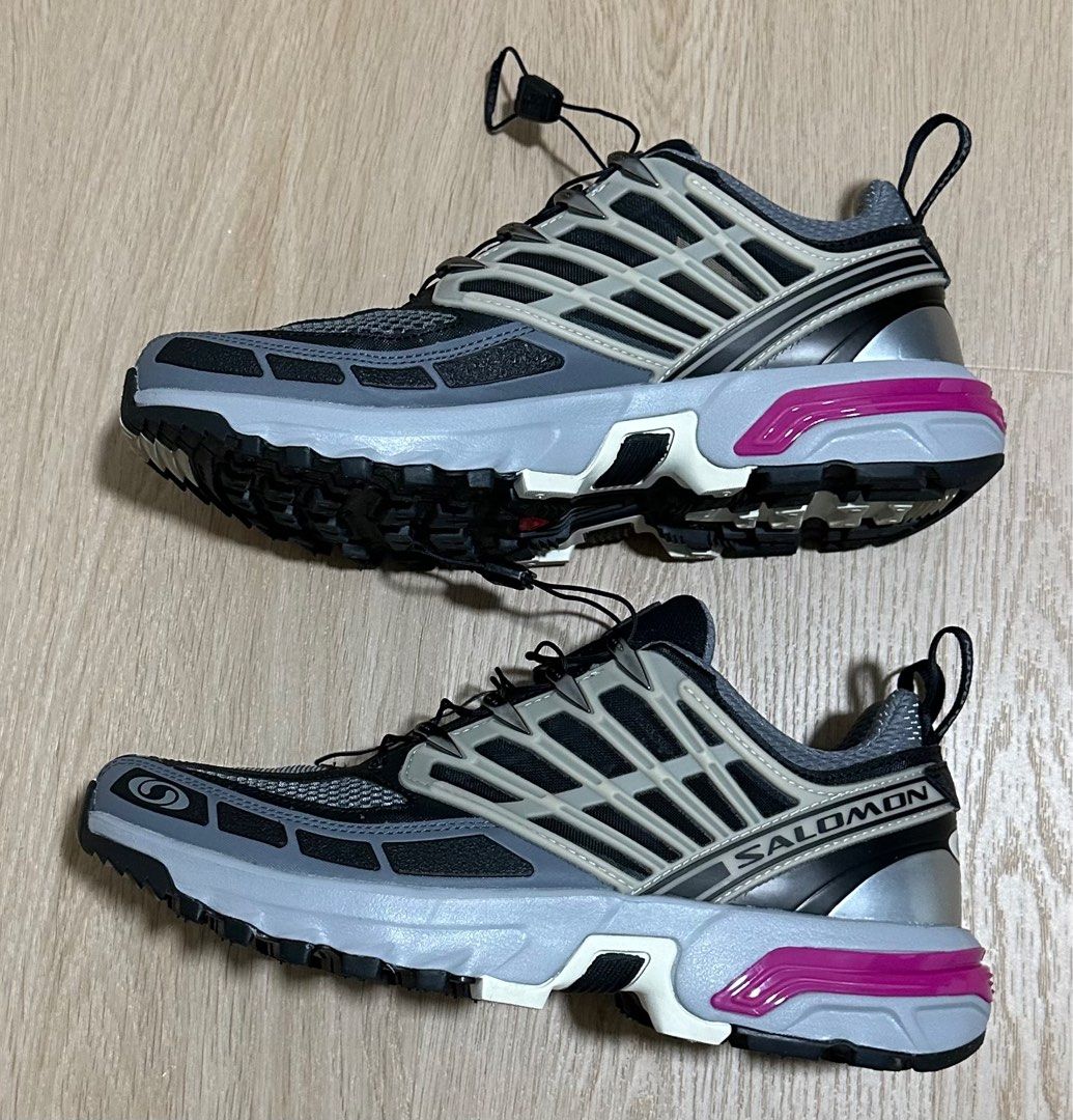 Salomon ACS Pro Advanced in Black/Alloy/Feather Grey