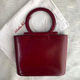 Salvatore Ferragamo Bag Vintage ( Used) in Dark Red