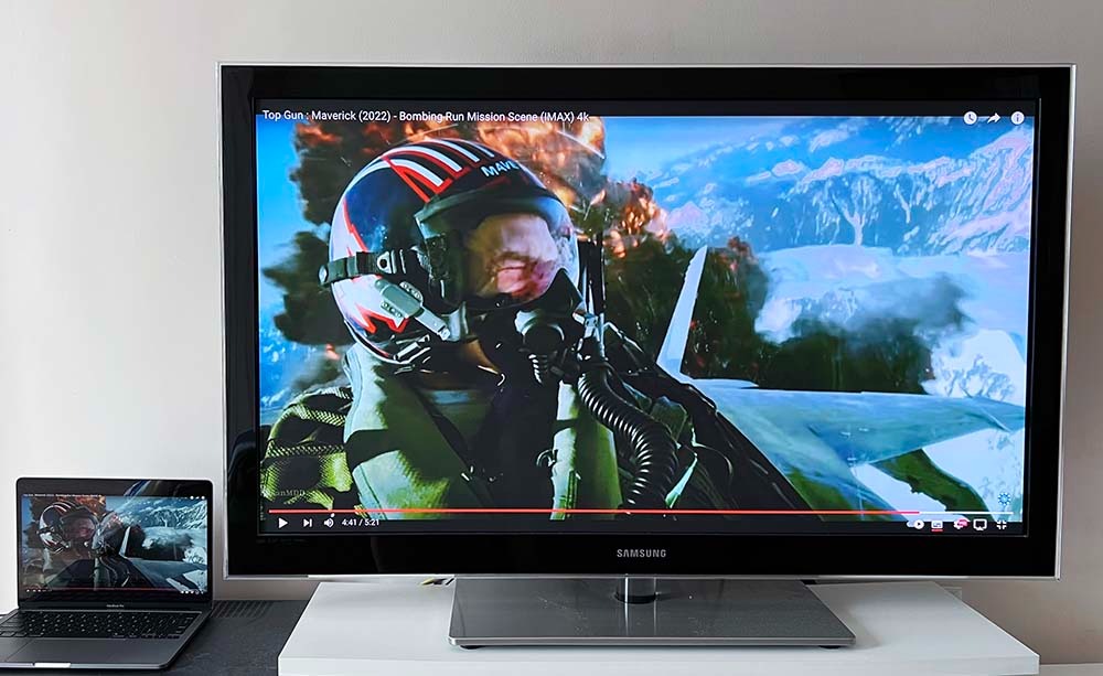 Samsung 50" TV with TV stand, 50 inch, wireless remote control, HDMI