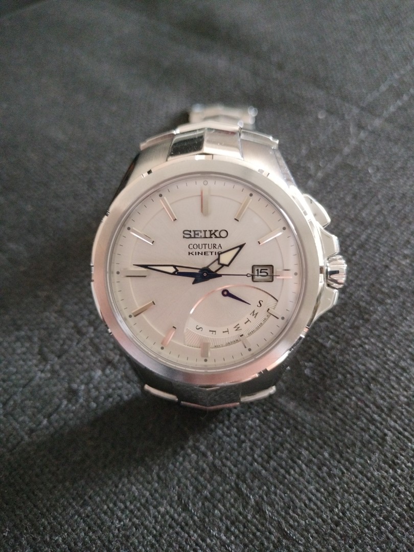 Seiko Coutura Kinetic SRN063, Men's Fashion, Watches & Accessories, Watches  on Carousell