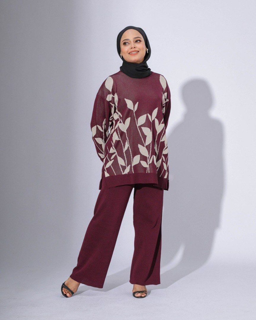 Seniya Set, Women's Fashion, Muslimah Fashion, Baju Kurung & sets on ...