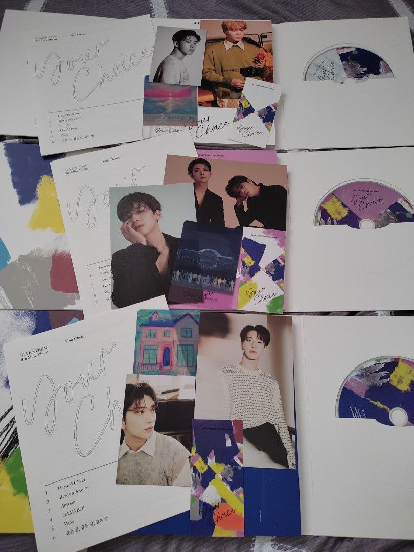 SEVENTEEN YOUR CHOICE ALBUM SET, Hobbies & Toys, Memorabilia