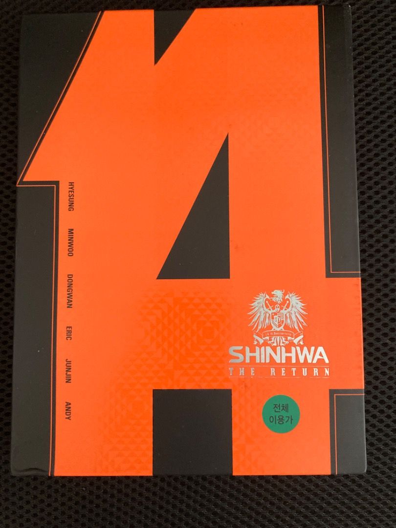 神話SHINHWA韓版the return 14th anniversary special dvd set, 興趣及