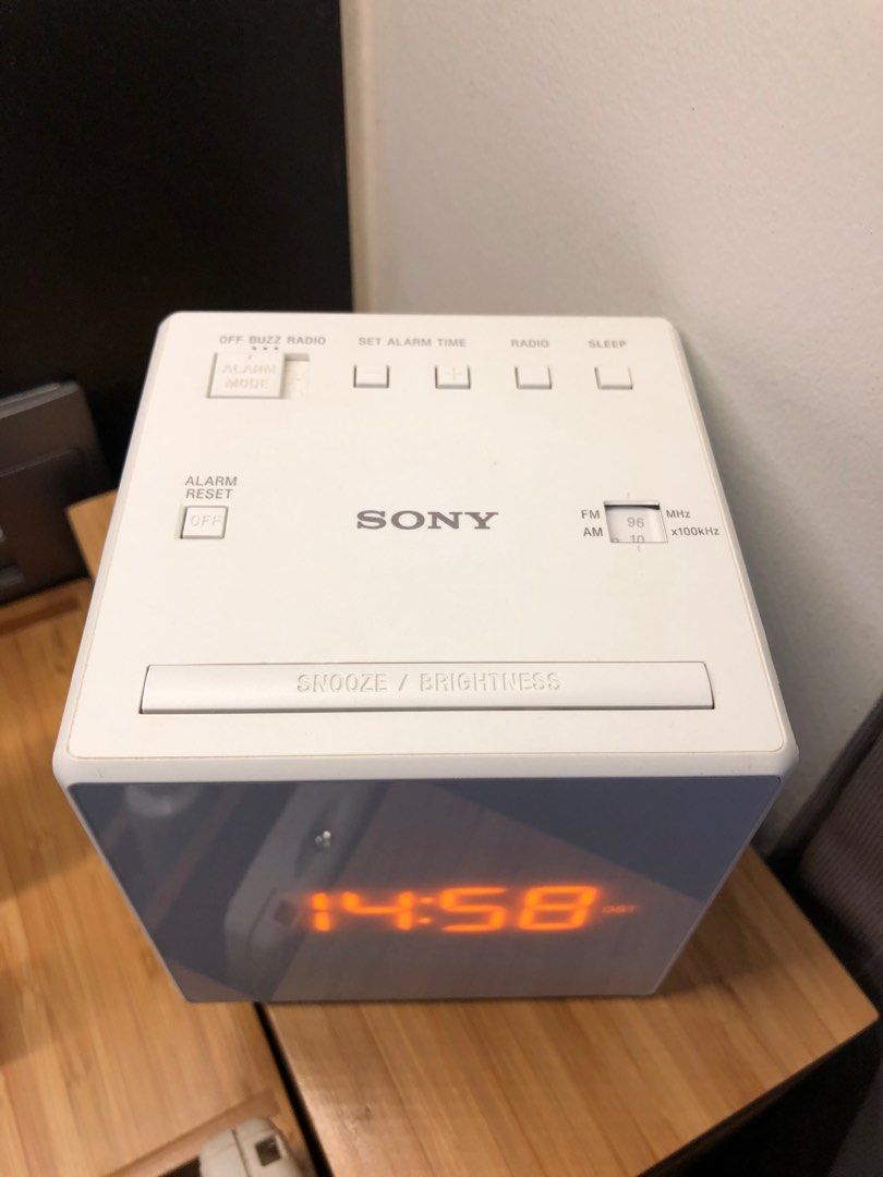 Sony Radio Clock, Audio, Other Audio Equipment on Carousell