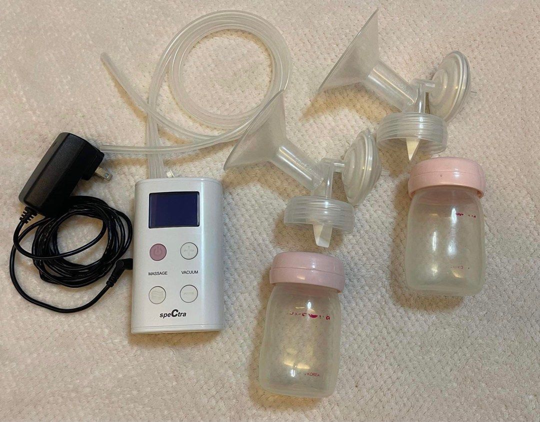 Spectra 9s (Category: Breastfeeding & Bottle Feeding) located in Quezon City. Submitted by zeaee (Listing ID 1209857292, Image 1). Description: Spectra 9s dual pump with complete accessories 📍QC.