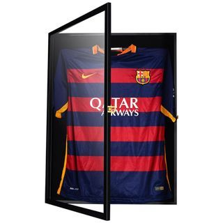 Sports Display Frame with Door! Jersey Display Frame Collectible Display Frame Sports Frame Solid Wood CHEAP Limited Soccer NBA Display Collectible