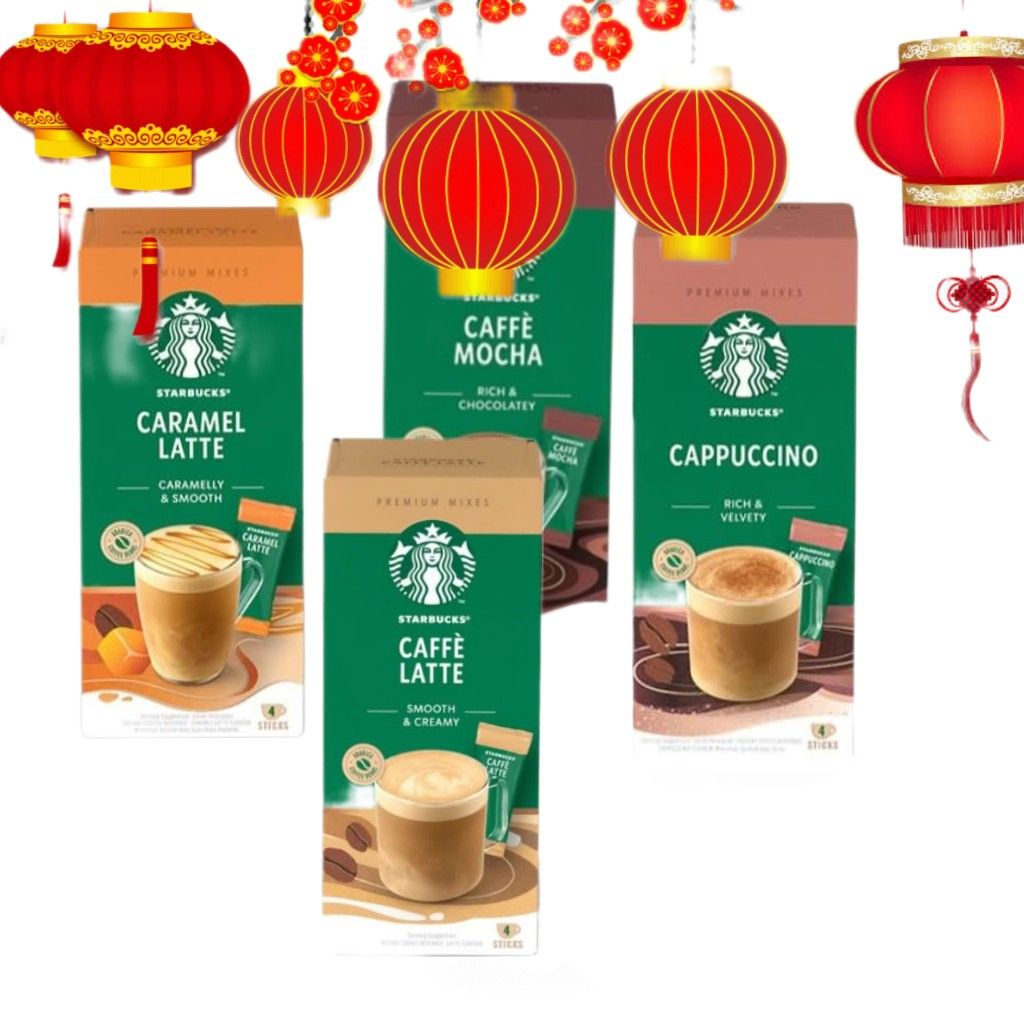 Starbucks Premium Instant Coffee Mix, Food & Drinks, Beverages on Carousell