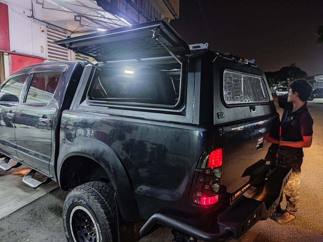 Steel camping Canopy for navara hilux ranger dmax triton, Auto