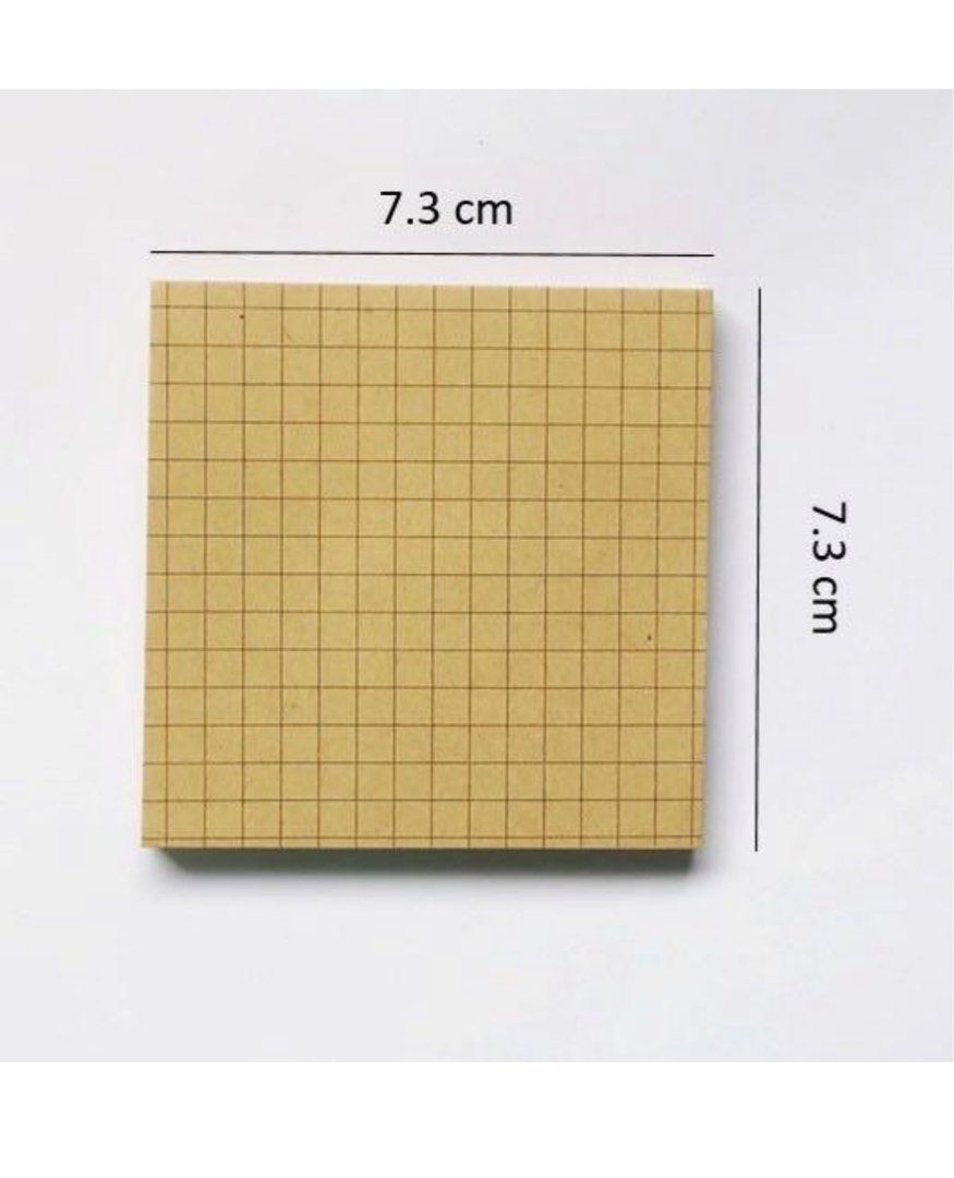 Sticky Notes (Category: Stationery & School Supplies) located in Singapore. Submitted by umi.16 (Listing ID 1209569293, Image 3). Description: Size: 7.3cm x 7.3cm 80 sheets .