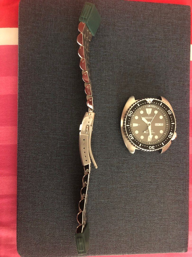 Strapcode Super J Louis for Seiko Turtle SRP & Padi, Men's Fashion