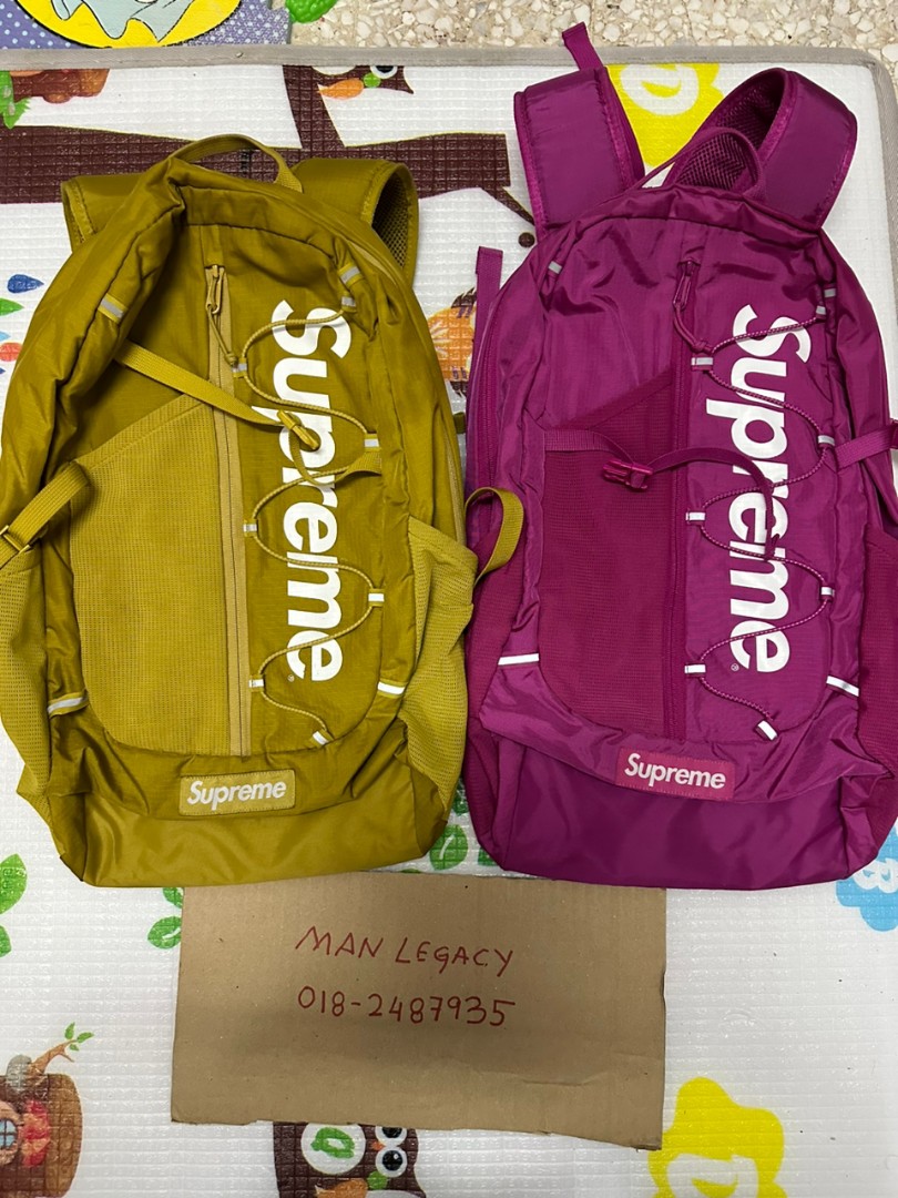 Supreme SS17 Backpack, Men's Fashion, Bags, Backpacks on Carousell