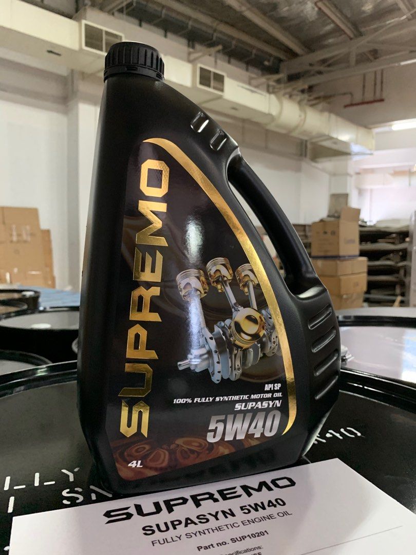Supremo engine oil API SP 4L, Car Accessories, Accessories on Carousell