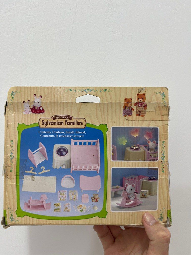 Sylvanian nightlight discount nursery set