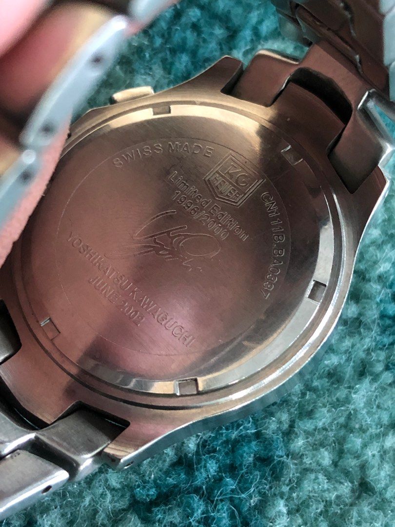 Tag heuer yoshikatsu kawaguchi sales limited edition 2002 price