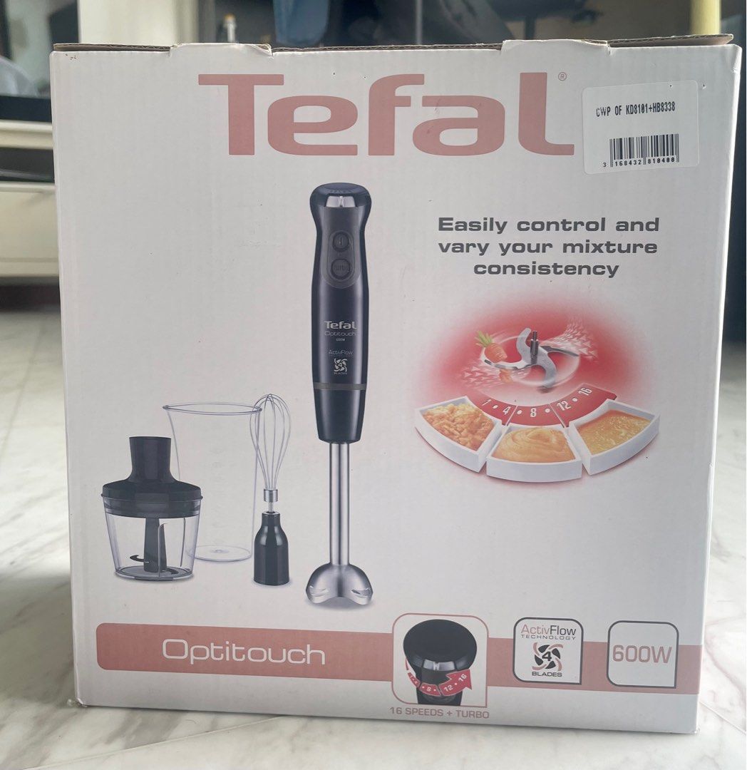 Tefal Optitouch Hand Blender Multifunction Hand Blender Food Processor ...