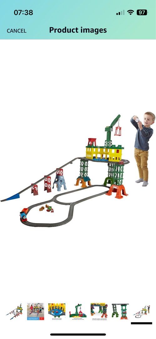 Thomas Friends FPM59 Fisher Price Super Station Hobbies Toys