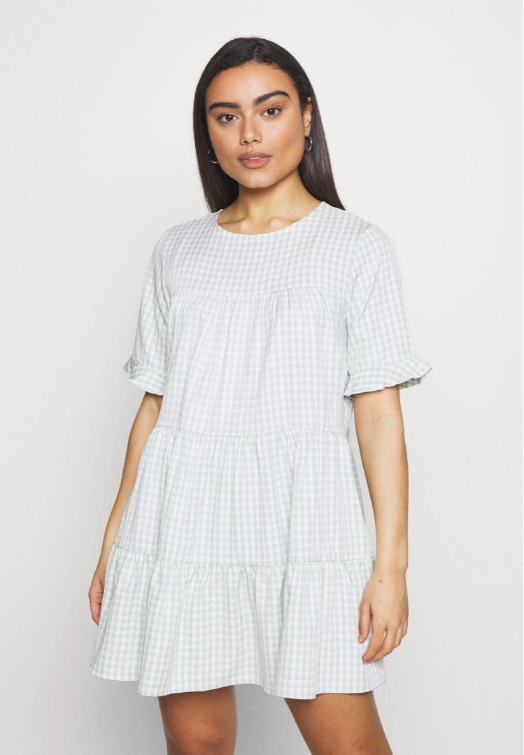 Gingham smock clearance dress