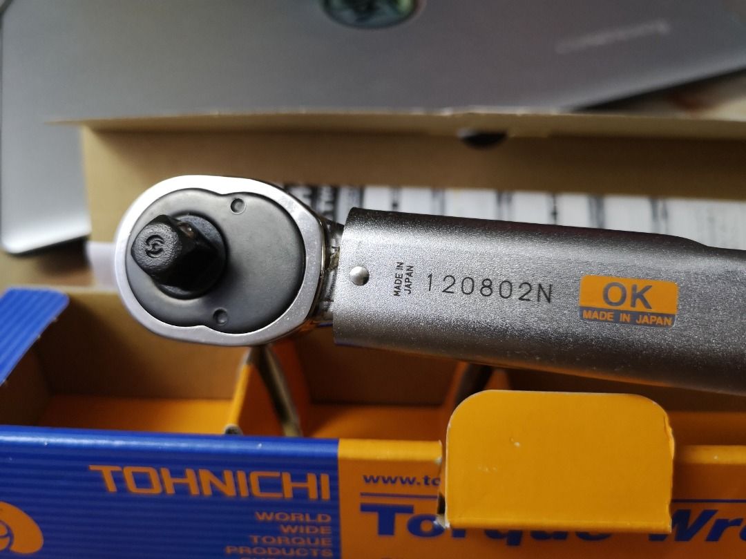 Tohnichi torque wrench QSP50N3 JAPAN MADE Preset 30N.m, Sports