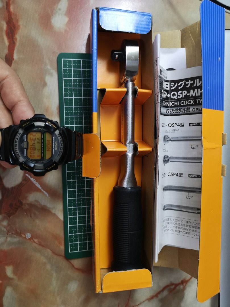 Tohnichi torque wrench QSP50N3 JAPAN MADE Preset 30N.m, Sports