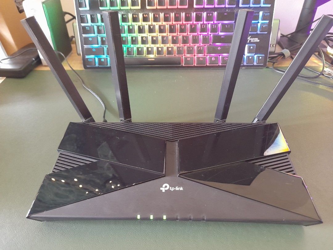 TP -link AX1800 dual band wifi8 router, Computers & Tech, Parts ...