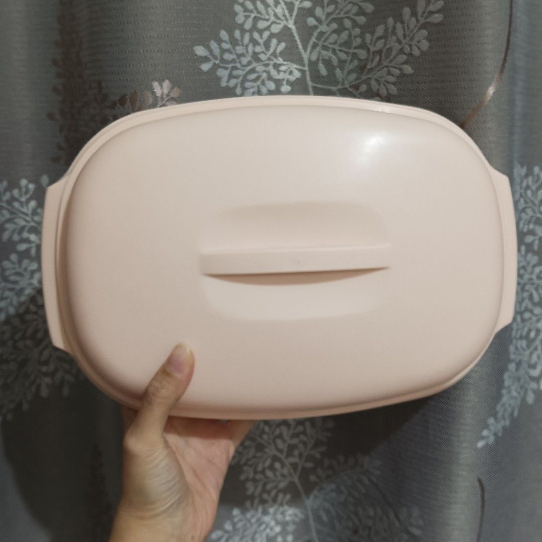 Tupperware original serving Platter ukuran besar 600 ml tempat wadah