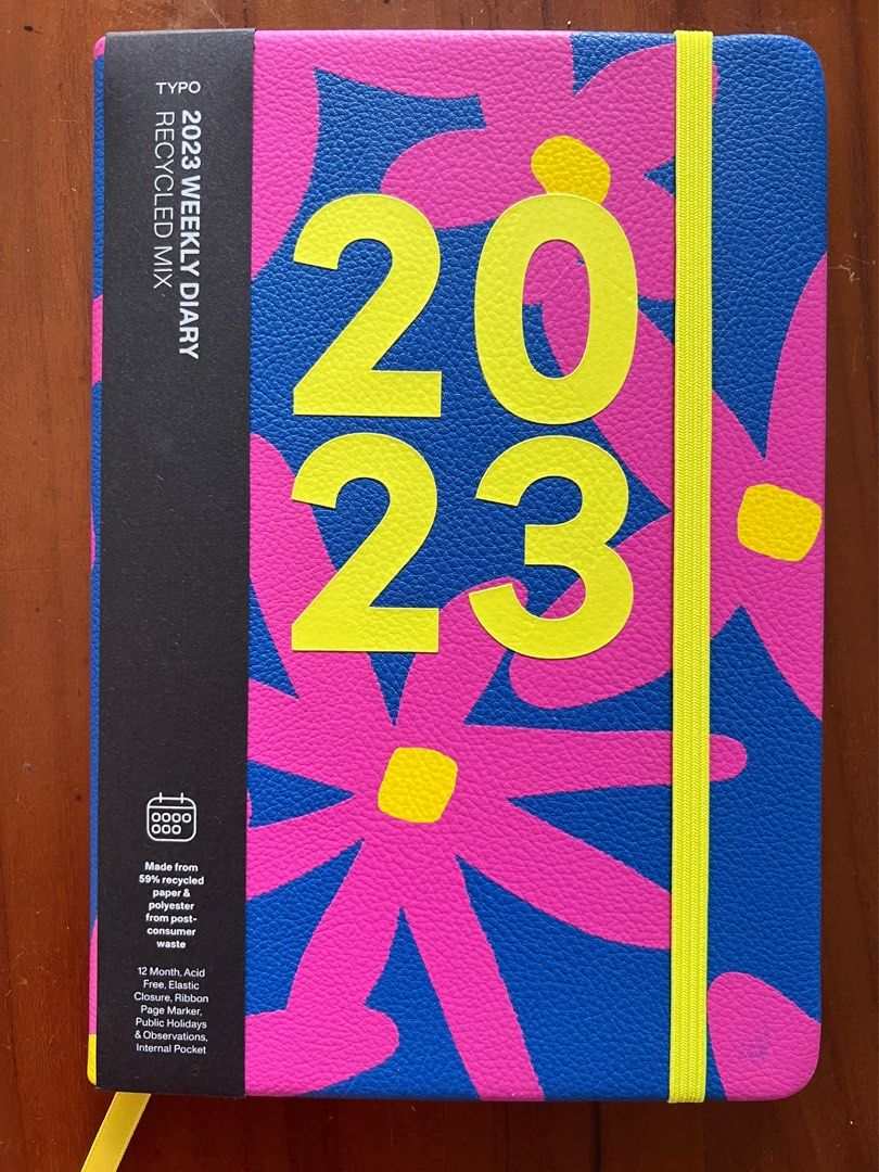 Typo 2023 Planner, Hobbies & Toys, Stationery & Craft, Stationery
