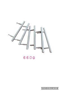 UK Take all 6pcs High quality steel T-bar handle for cabinet drawers