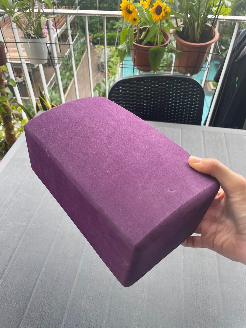 UNBLOK yoga block [branded], Sports Equipment, Other Sports Equipment