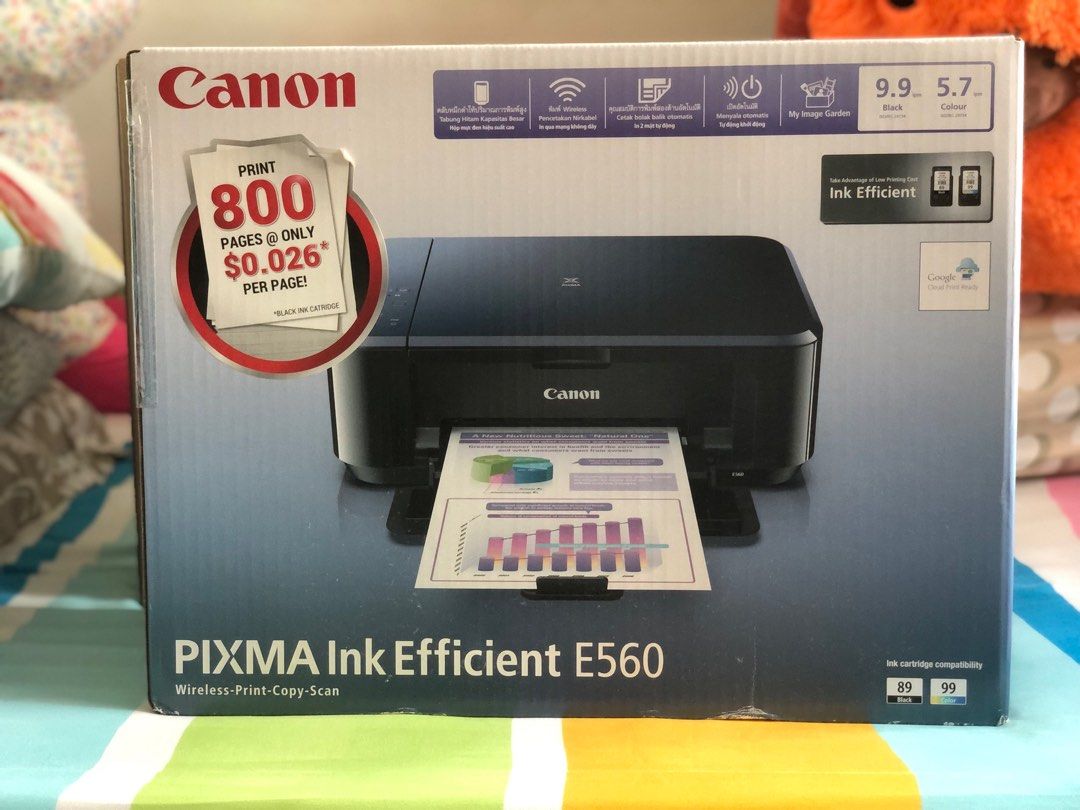 Unboxed Canon E560 printer and ACER KA2 Monitor, Computers & Tech