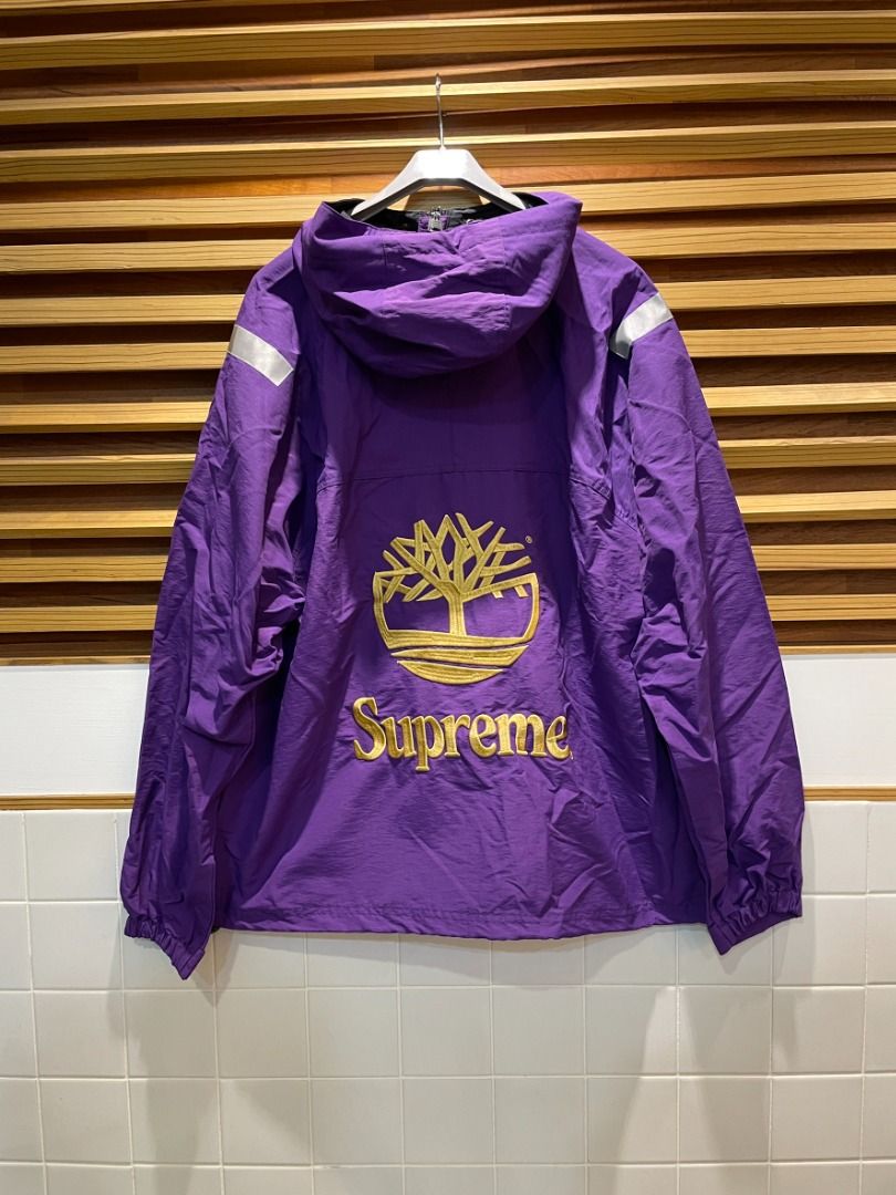 UNIQUE｜全新現貨SUPREME x TIMBERLAND 21SS REFLECTIVE TAPING ANORAK