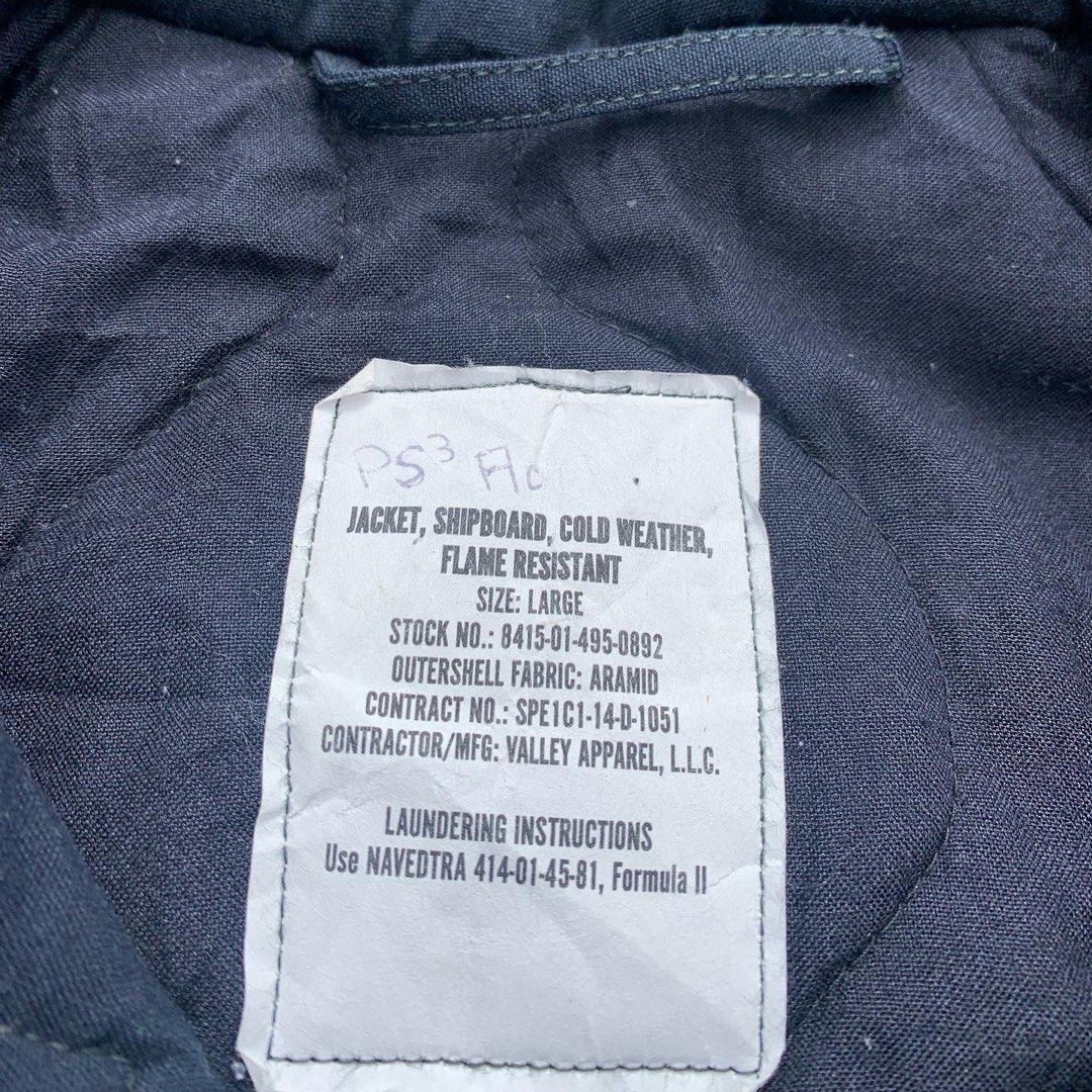 US NAVY ISSUED COLD WEATHER JACKET, Men's Fashion, Coats, Jackets