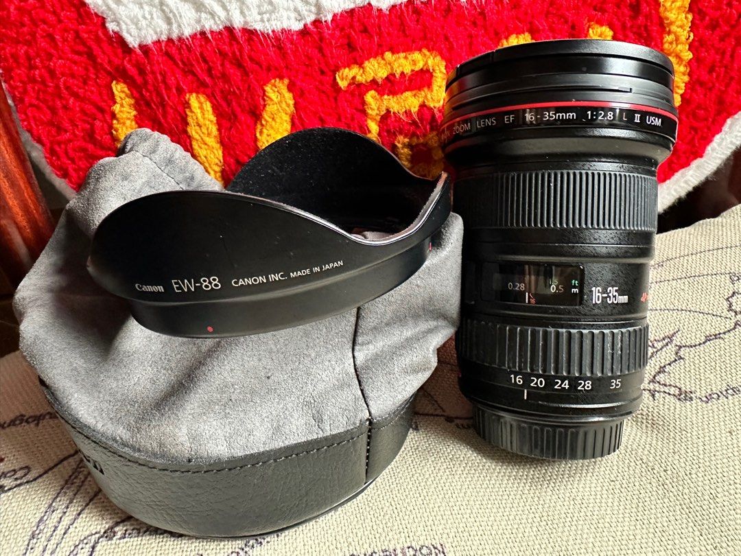 used 二手] Canon EF 16-35mm f/2.8 L II USM, 攝影器材, 鏡頭及裝備