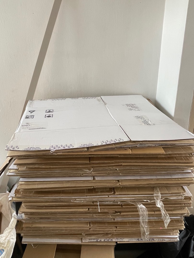 Used cartons for Sale, Everything Else on Carousell